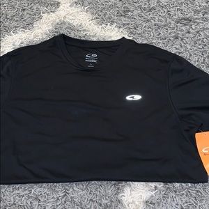 Champion Duo Dry tee size L in Ebony NWT